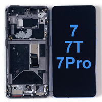 原装液晶屏替换显示屏组件框架 1 年保修 OnePlus 7 7T 7 Pro 高品质 OLED/TFT 触摸数字转换器