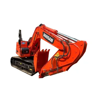 حفارة مستعملة Doosan DX140 حفارة بحمولة dx140lc-9c 14t 15t معدات إنشاء للبيع dx 140 بحالة جيدة مجنزرة doosan