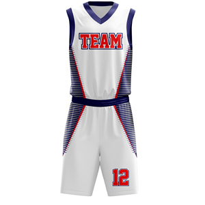 Personalizado de alta calidad 100% poliéster sublimación uniforme de baloncesto de secado rápido transpirable conjunto Unisex diseño de letras su propio equipo - Product Image 3