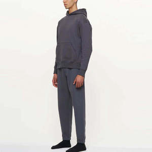 Survêtement en molleton uni surdimensionné pour homme de haute qualité, survêtement de jogging personnalisé - Product Image 2