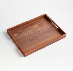 Plateau de service rond en laiton moderne avec un design élégant, plateau décoratif multifonctionnel pour servir les aliments, plateau en métal personnalisable à vendre - Product Image 5