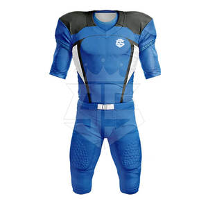 Precio asequible Uniforme de fútbol americano 100% Poliéster Hecho Uniforme de fútbol americano para hombres - Product Image 1