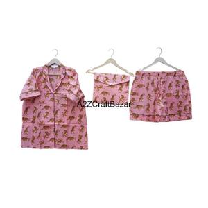 Traje de noche de moda de lujo de algodón de verano de alta calidad para niñas, ropa de salón informal romántica, cordón corto transpirable - Product Image 6
