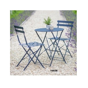 Juego de mesa de comedor de aluminio negro de gran oferta, juego de mesa redonda y sillas para el hogar, cocina, jardín y decoración de apartamentos - Product Image 6