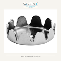 Facile à installer Meilleure vente Disque de savon magnétique à ventouse portable en acier inoxydable ou insert pour porte-savon au moins prix