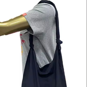 <b>Indian</b> Cotton Canvas Cross Body Tote <b>Bags</b> for Women Unique Knotted Handle Design Custom Colors Logo Printed Promotional Style - Product Image 1