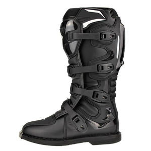 Chaussures de moto en cuir imperméable et respirant de haute qualité pour homme et femme, vêtements de course automobile et de moto - Product Image 2