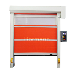Porte rapide à enroulement automatique en <span class=keywords><strong>PVC</strong></span>, résistante au vent, Hormann Industrial, accès rapide, porte de sécurité pour entrepôt - Product Image 6