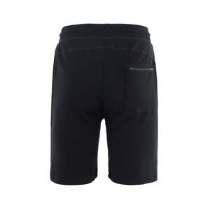 Women's 100% Cotton Anti-wrinkle High Quality Black Elastic Waist Women's Clothing Women's <b>Shorts</b> <b>With</b> <b>Zipper</b> <b>Pockets</b> - Product Image 2