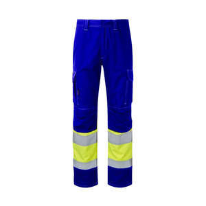 กางเกงเซฟตี้ก่อสร้างสำหรับผู้ชายกางเกงคาร์โก้คุณภาพสูงกางเกงทำงานที่ดีที่สุดพร้อมโลโก้ปรับแต่งได้สำหรับผู้ชาย - Product Image 2