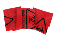 Precio al por mayor PP HDPE autoclavable y bolsa de riesgo biológico bolsas de residuos biomédicos desechables de alta temperatura para clínica de Hospital