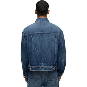 Novedad de 2024, chaqueta vaquera informal con estilo para hombre, temporada de invierno de alta calidad lavada con precios razonables - Product Image 3