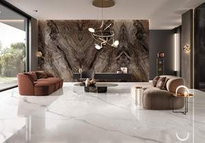 Saana, une pierre frittée haut de gamme à l'aspect marbre, inspirée du marbre naturel Crema Marfil, haute qualité et bon prix, excellent service - Product Image 6