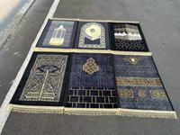 Tapis de prière Raschel de qualité mosquée, doux et épais, tapis islamique Janamaz