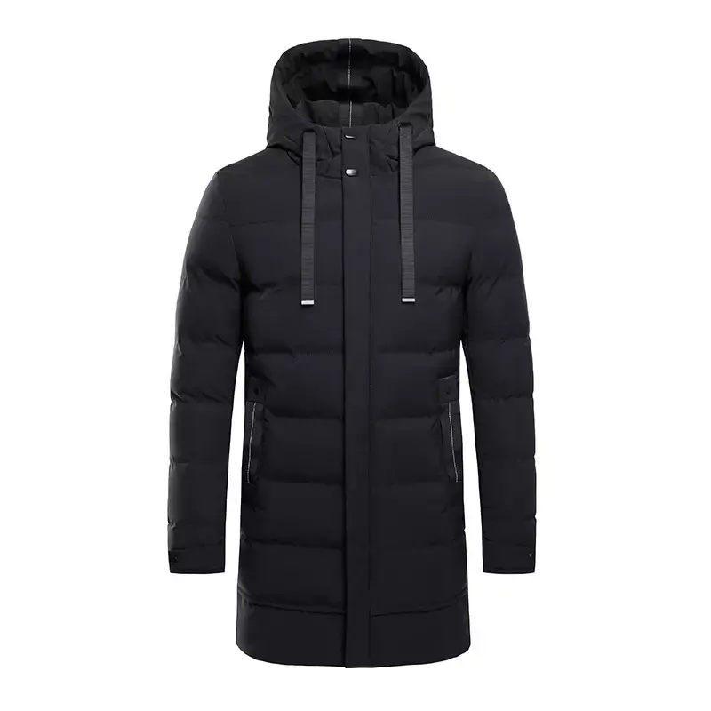 Wholesales factory direct cheap oversized thick hooded coat mens custom padded puffer jacket mens winter parka 2022