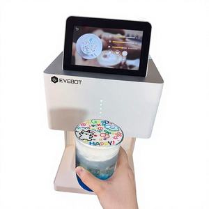 Imprimante à café automatique avec jet d'encre couleur pour selfies et encre comestible pour usage en café - Product Image 1