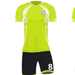 เสื้อฟุตบอลพิมพ์ลายสำหรับผู้ชายและผู้หญิงชุดฟุตบอลฟุตบอลโพลีเอสเตอร์ผ้านิ่มน้ำหนักเบาพิมพ์ซับลิเมชัน100% ตามสั่ง - Product Image 3