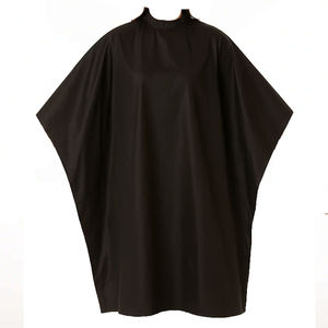 Cape de Salon Imperméable Noire Mate Professionnelle pour Coiffeur, Peignoir de Coiffure Ajustable avec Couvre-Cou à Mémoire de Forme - Product Image 4