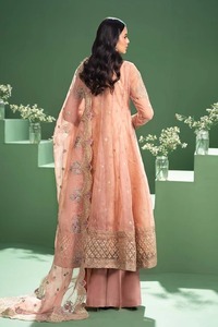 Party Wear Pakistani Style Women Traditional Design Chiffon <b>Dress</b> Fancy Traditional Women Chiffon Party <b>Dress</b> For Ladies - Product Image 6