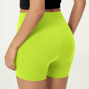 Shorts Deportivos Personalizados 2025 para Mujer, Corte Medio, para Yoga, Fitness, Ajuste Delgado, Cómodos, Transpirables, de Secado Rápido, Spandex/Nailon, para Gimnasio - Product Image 3