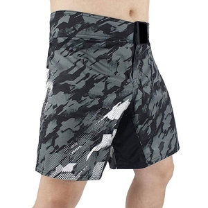 2025 sublimación personalizada Muay MMA pantalones cortos 100% poliéster Casual Kick artes marciales entrenamiento gimnasio pantalones cortos nueva llegada - Product Image 1