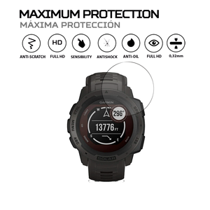 "Garmin Instinct Solar <b>Screen</b> <b>Protector</b> with Antishock Protection" - Product Image 2