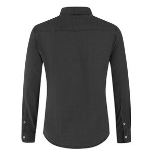 Chemises en denim de coton à manches longues de la meilleure qualité, chemise décontractée pour hommes, produits les plus vendus avec logo personnalisé, chemises pour hommes - Product Image 2