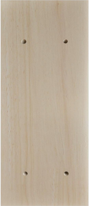 Soportes Decorativos Elegantes, Modernos y Sencillos de Madera Maciza con Acabado Teñido, Ecológicos para Puertas, Hoteles, Hospitales e Interiores - Product Image 3