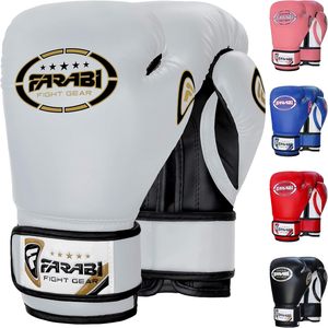 Guantes de Boxeo para Niños con Logotipo Personalizado Farabi Sports, Guantes de Muay Thai al por Mayor, Guantes de Entrenamiento para Jóvenes, para Kick Boxing, Sparring y Saco de Boxeo - Product Image 1