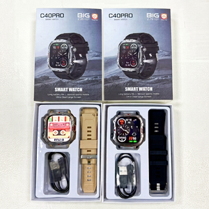 C40PRO สมาร์ทวอทช์หน้าจอสัมผัสขนาด 2.2 นิ้ว IP67 กันน้ำ นาฬิกาติดตามการออกกำลังกายสำหรับกีฬากลางแจ้ง พร้อมเครื่องวัดอัตราการเต้นของหัวใจและ GPS - Product Image 3