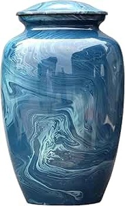 Urnes de crémation modernes faites à la main pour adultes en gros Urnes commémoratives décoratives pour les cendres masculines et féminines Urnes funéraires - Product Image 5