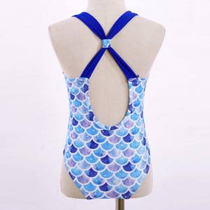 Wholesale Women Printed <b>One</b> <b>Piece</b> Swimwear <b>Sexy</b> Backless Swimsuit V Neck Summer Ladies Beach Wear Slimming Bathing Suit for Girl - Product Image 3