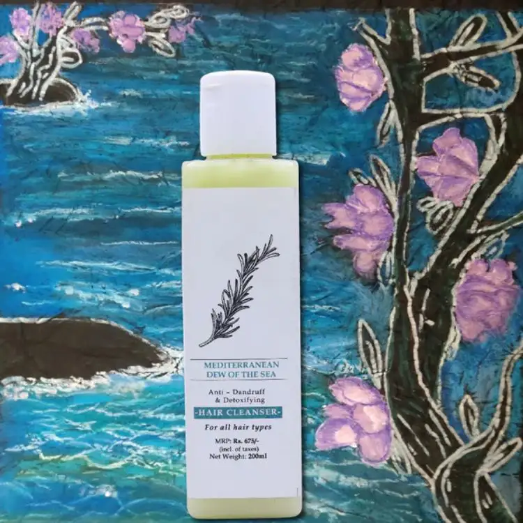 Timeless Beauty Secrets Mediterranean Tea Tree Oil Dew Of The Sea Anti-Dandruff Natural Hair Cleanser For All Hair Types