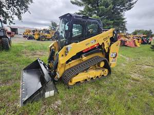 Heavy-Duty pour CAT 255D Skid Steer Loader Front Loader Design avec pompe à roulement moteur-Mini Crawler Skid Steer Loader - Product Image 6