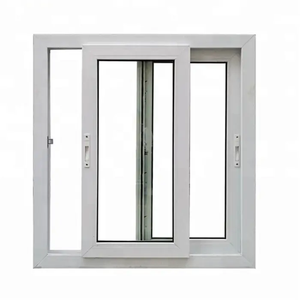 Nhà máy mới bảo mật cao Kích thước nhỏ cửa sổ trượt PVC ngang đôi kính cửa sổ tầng hầm cửa sổ PVC - Product Image 5