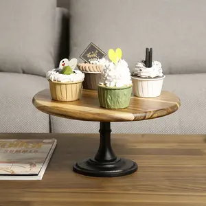 Soporte de Pastel Metálico Ajustable Hecho a Mano, Fácil de Desmoldar, Elegante Exhibidor de Postres para Uso en Interiores del Hogar, Zahid Exports - Product Image 2