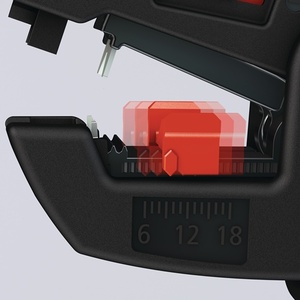 KNIPEX Automatic <b>Wire</b> <b>Stripper</b> 180 mm Length 0.2-6 Mm (AWG 24-10) Tool Kit Essential - Product Image 6