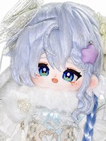 Poupée en peluche Anime Lolita, jouet en peluche rembourré en coton PP doux, robe en dentelle, cadeau de collection, vente en gros personnalisée