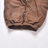 Pantalon cargo Softshell marron durable, imperméable et coupe-vent pour la randonnée ou les activités de neige