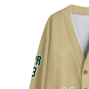 Cardigan en molleton tricoté boutonné à col en V Logo brodé personnalisé pour vêtements d'université/d'équipe TITLISTS - Product Image 2