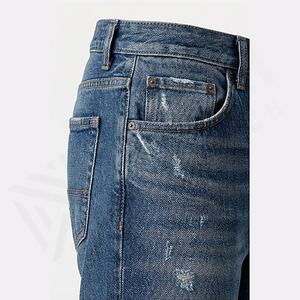 Jeans en denim 2025 pour hommes, pantalon slim, jeans skinny pour hommes, pantalon pour homme, vente en gros d'usine, respirant, droit, service OEM - Product Image 5