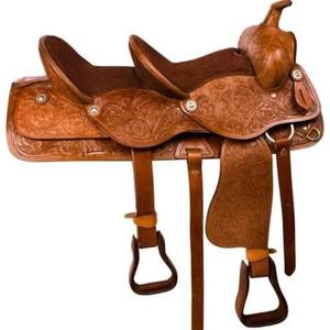 Selle de cheval écologique de la meilleure qualité cadeau en bois durable de longue durée pour les amateurs d'équitation selle de course exportée équestre - Product Image 5