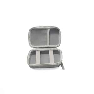 Étui rigide antichoc en EVA avec logo personnalisé pour sac organisateur de voyage numérique avec poche en filet forme carrée fournisseur en gros - Product Image 6