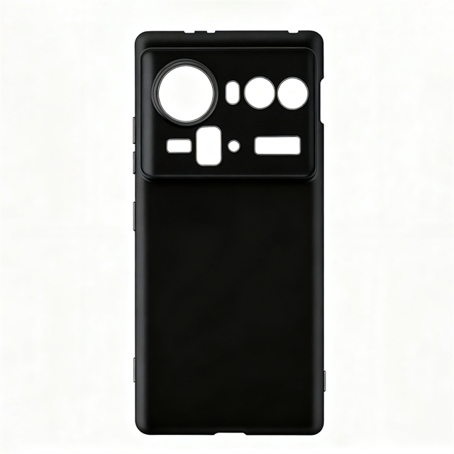 Manufacturer Wholesale Matte TPU Cases Soft Frosted Back Cover Silicone Mobile Phone Case for ZTE nubia Z80 Ultra 5G Black