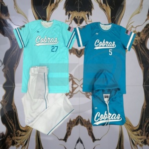 Conjunto de uniforme de béisbol y softbol para jóvenes/adultos con impresión personalizada de alta calidad, ropa informal de punto de diseño múltiple de talla grande, calor corto - Product Image 5