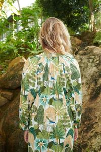 เดรสยาวสไตล์โบฮีเมียนสำหรับผู้หญิง, เดรสยาวพิมพ์ลายราชวงศ์อินเดีย - Product Image 6