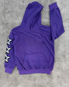 El mejor proveedor ofrece chándales de algodón 100% con logotipo personalizado impreso, conjunto de pantalones de chándal con capucha serigrafiada a precio mayorista - Product Image 6