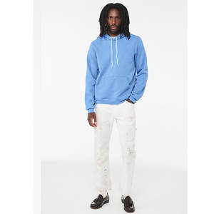 เสื้อฮู้ดดี้ผ้าแคนวาสสำหรับทั้งชายและหญิง, เสื้อกันหนาวแบบสวมหัวผ้าฟลีซผ้าคอตตอน100% 3719ผ้าแคนวาสสำหรับฤดูหนาวมีดีไซน์ปักลูกปัด - Product Image 4