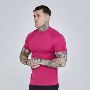 Camiseta de algodón 100% de calidad superior con gráfico de logotipo personalizado para hombre, camiseta transpirable ajustada para gimnasio, ropa de calle, ropa informal genial - Product Image 2