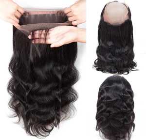 Extensions de cheveux humains indiens non traités, provenant de jeunes donneurs, sans nœuds, vierges, bruts, en lots pour tissage, lisses et soyeux - Product Image 1
